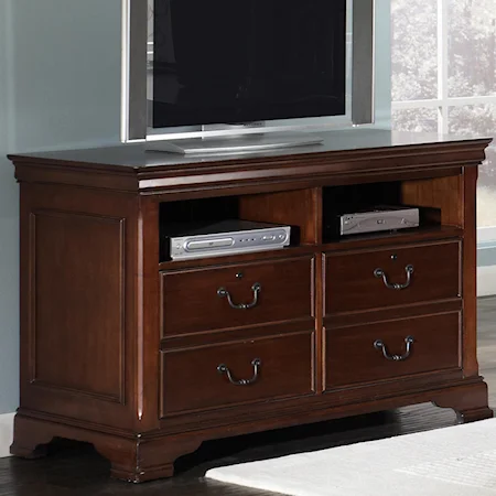 Television Stand w/ Lateral File